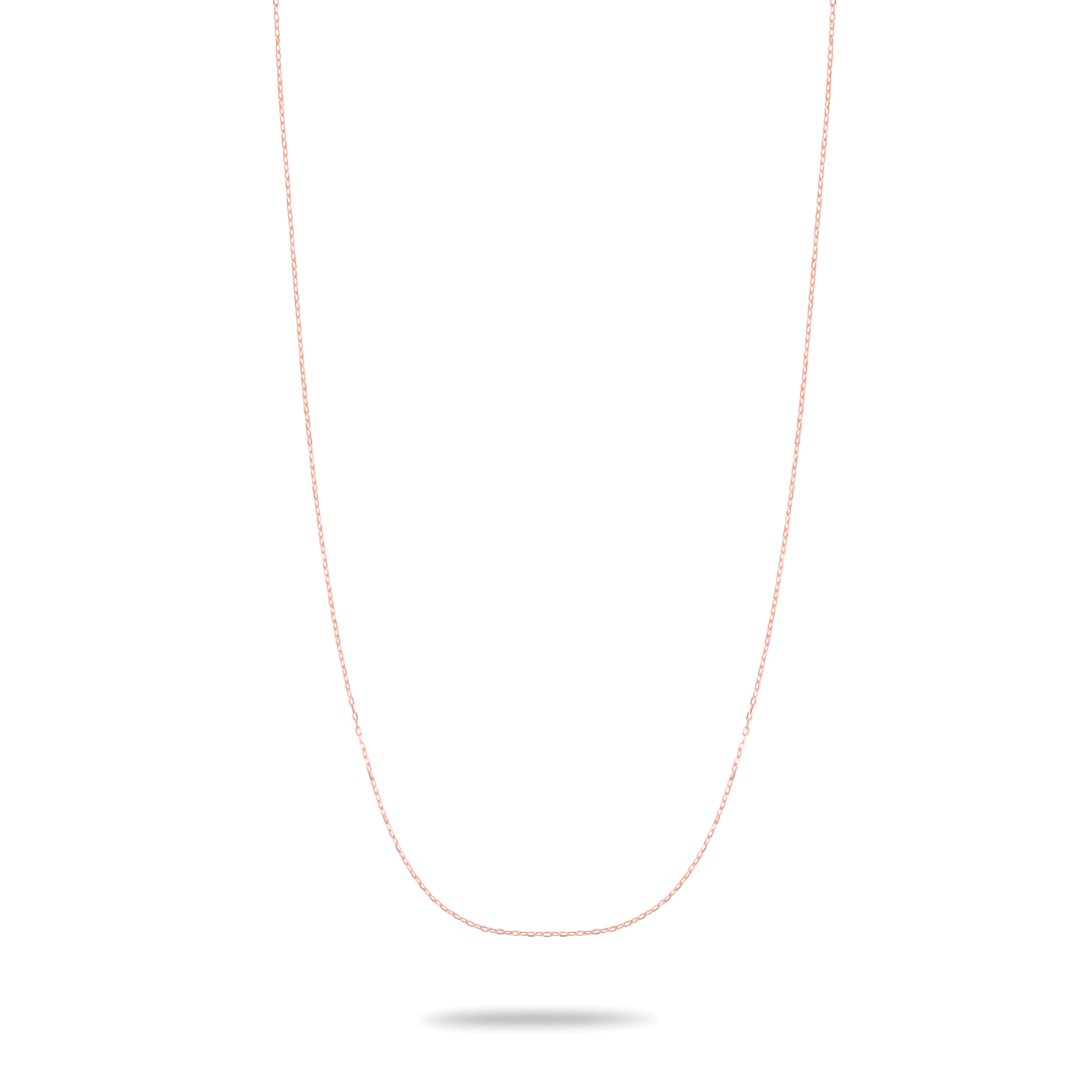 basis ketting roségoud